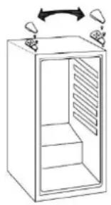 LeCavist LKCV63N - Changing the orientation of the door - 5