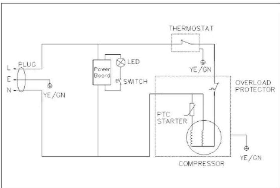 NewAir AB-1000 - WIRING DIAGRAM - 1