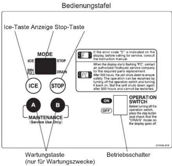 Hoshizaki FM-750AKE-R452N-SB - 2.AUSSCHALTEN - 1