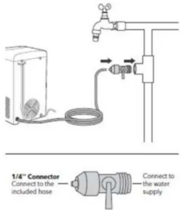 NewAir NIM026MS00 - INSTALLING THE AUTOMATIC WATER LINE - 2