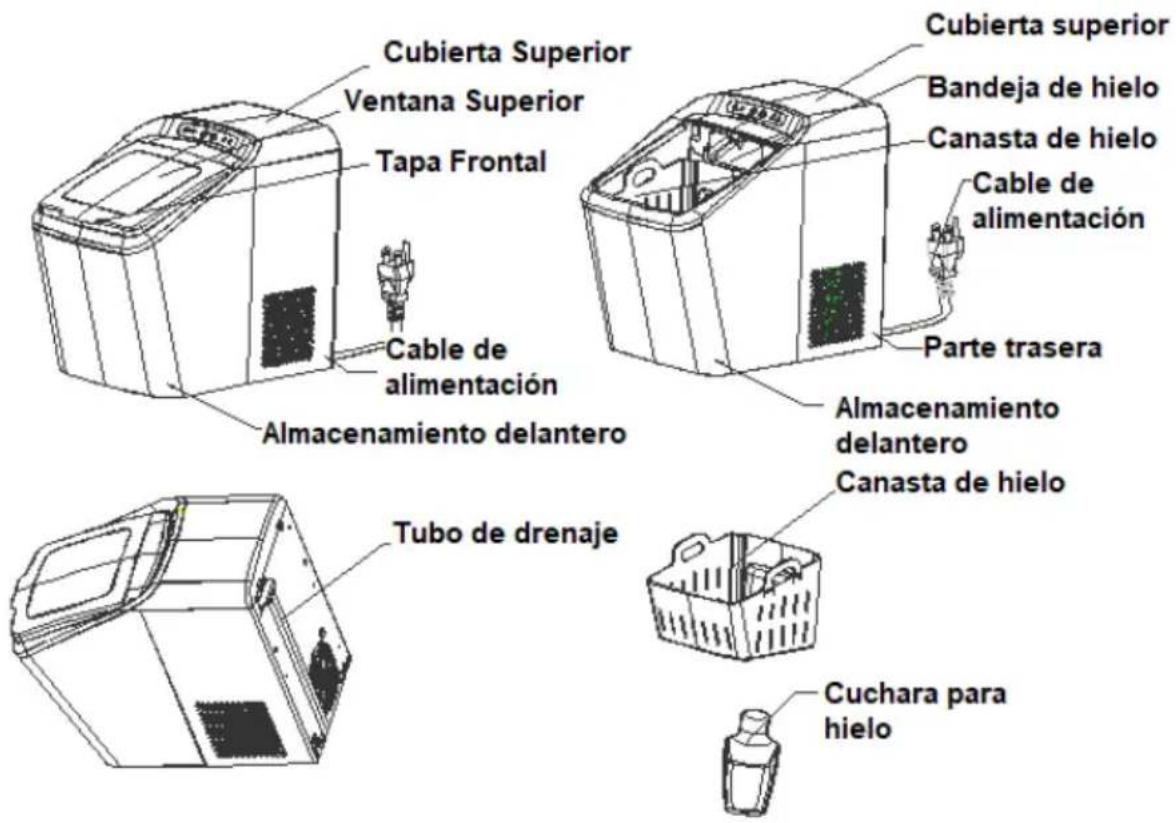 NewAir NIM026MS00 - LISTA DE PARTES - 1