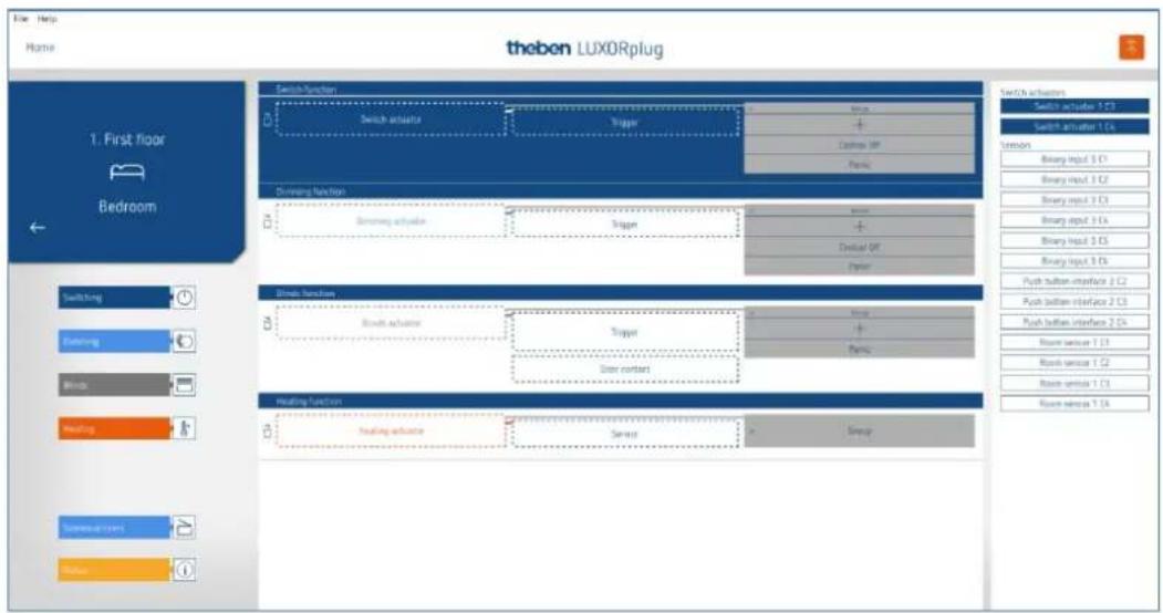 THEBEN LUXORliving M140 24V - Ajouter des fonctions - 3