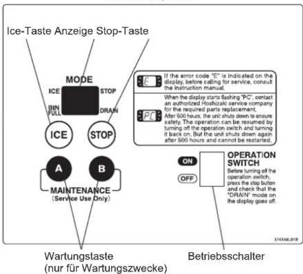 Hoshizaki FM-300AKE-HCN-SB - AUSSCHALTEN - 1