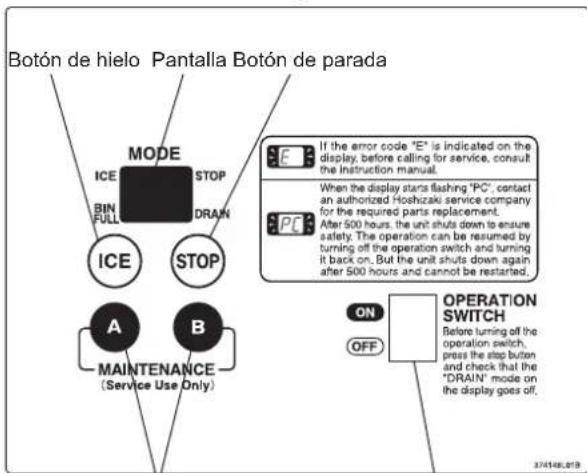 Hoshizaki FM-300AKE-HCN-SB - DESCONEXIÓN - 1