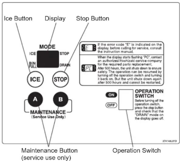 Hoshizaki FM-300AKE-HCN-SB - SHUT DOWN - 1