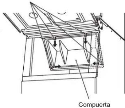 Hoshizaki FM-300AKE-HCN-SB - [c] Limpieza/esterilización del interior de la cuba de almacenamiento (cada semana) - 1