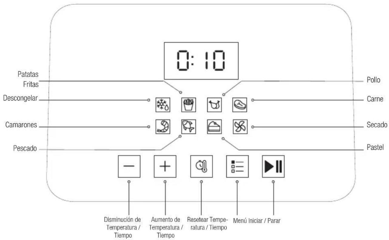 BEKO FRL 2244 B - Panel de control y pantalla led: - 1