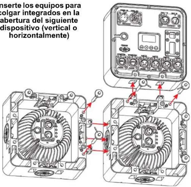 Chauvet STRIKE Array 1 - Diagrama de montaje multi-producto - 3