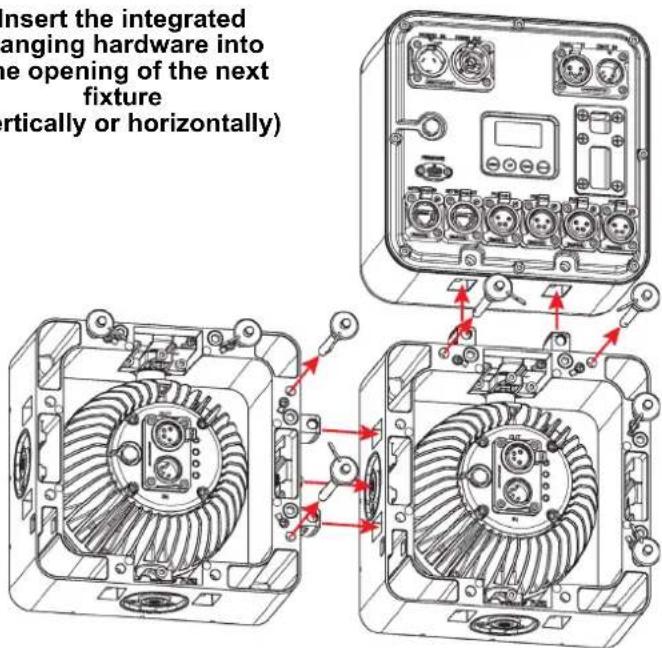 Chauvet STRIKE Array 1 - Multi-Product Mounting Diagram - 3