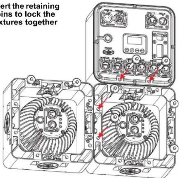Chauvet STRIKE Array 1 - Multi-Product Mounting Diagram - 4