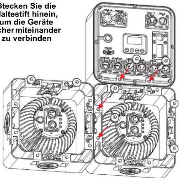 Chauvet STRIKE Array 1 - Mehrprodukt Montageansicht - 4