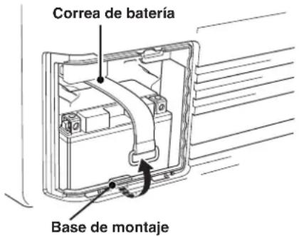 Correa de batería Base de montaje