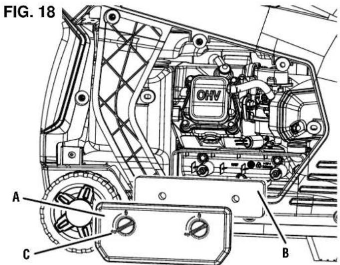 WESTINGHOUSE iGen5000DFcv - NETTOYAGE/REMPLACEMENT DU FILTRE À AIR Voir la figure 18. - 1