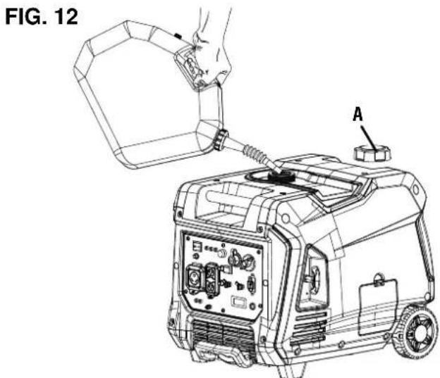 WESTINGHOUSE iGen5000DFcv - SELECTING THE FUEL SOURCE - 1