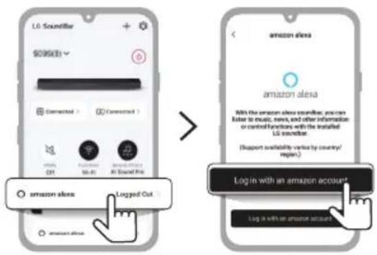 LG S95TR - Configuration d'Alexa - 1