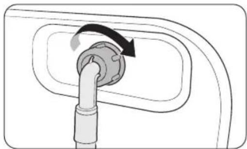 SAMSUNG WW11DG5B25AB - AnschlussaneinenWasserhahnmitGewinde - 2