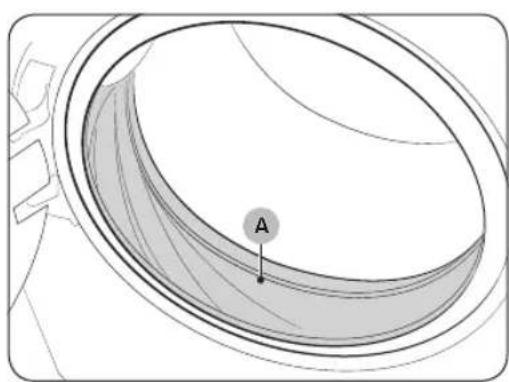 SAMSUNG WF51CG8000AV - Door diaphragm - 1