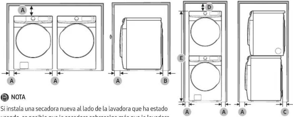 SAMSUNG WF51CG8000AV - Instalación - 1