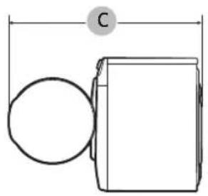 SAMSUNG WF51CG8000AV - Dimensiones - 2
