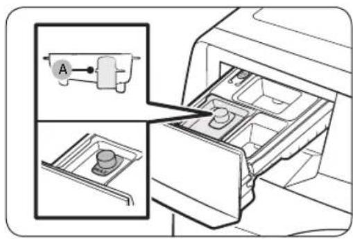 SAMSUNG WF51CG8000AV - To add washing agents to the detergent drawer - 1