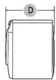 SAMSUNG WF51CG8000AV - Dimensions - 3