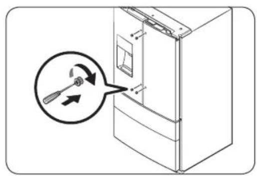 SAMSUNG RF31CG7200SR - STEP 6 Attach the handles (applicable models only) - 2