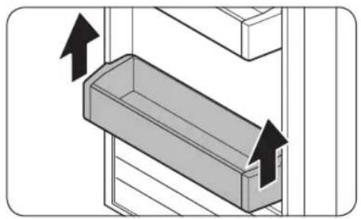 SAMSUNG DRF485300AP - Compartimientos de las puertas - 1