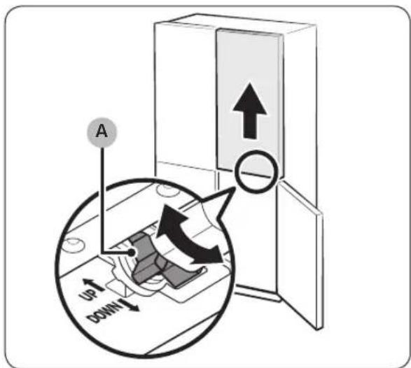 SAMSUNG RF23DB960012 - STEP 5 Adjust the door height - 2