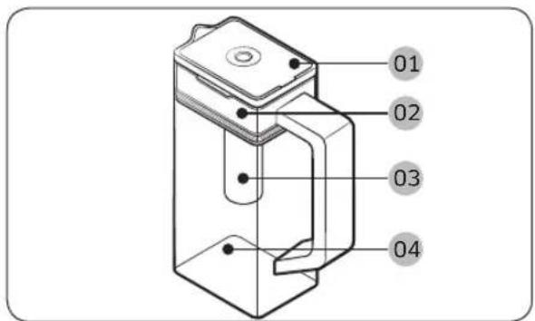 SAMSUNG RF23DB960012 - Jarra de agua (Llenado automático de la jarra) (solo para los modelos correspondientes) - 1