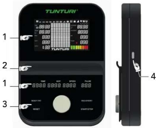 TUNTURI Platinum CT20 - Console - 1