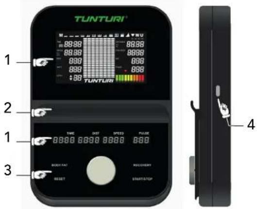 TUNTURI Platinum CT20 - Konsole - 1