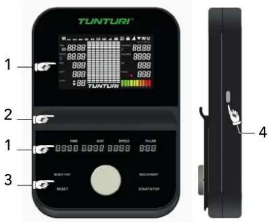 TUNTURI Platinum CT20 - Console - 1