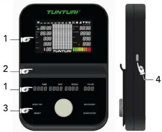 TUNTURI Platinum UB30 - Console - 1