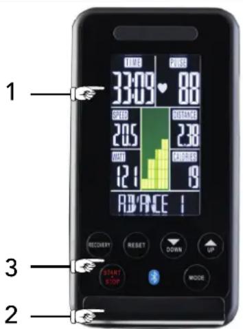 TUNTURI Platinum SB20 - Konsole - 1