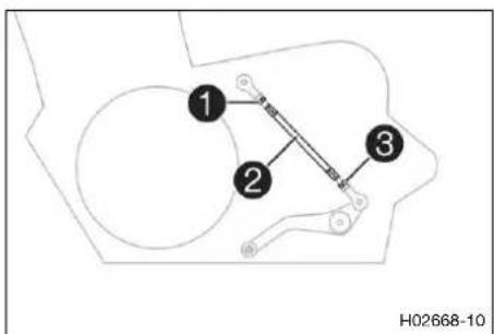 HUSQVARNA 801 Svartpilen (2024) - Régler la position de base du sélecteur - 1