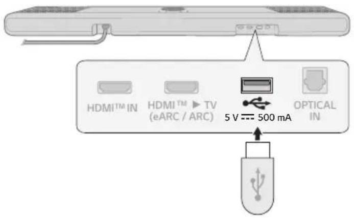 LG S77S - Connexion de l'appareil à un périphérique de stockage USB - 1