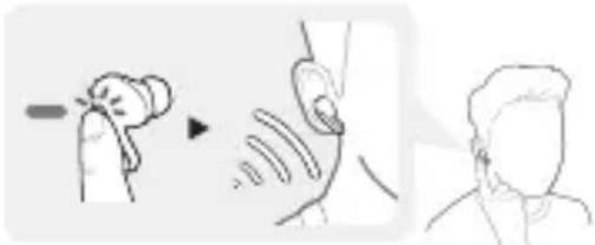 LG Tone Free TONE-FP9 - Luisteren naar het omgevingsgeluid (LAS) / Actieve ruisonderdrukking (ANC) - 1
