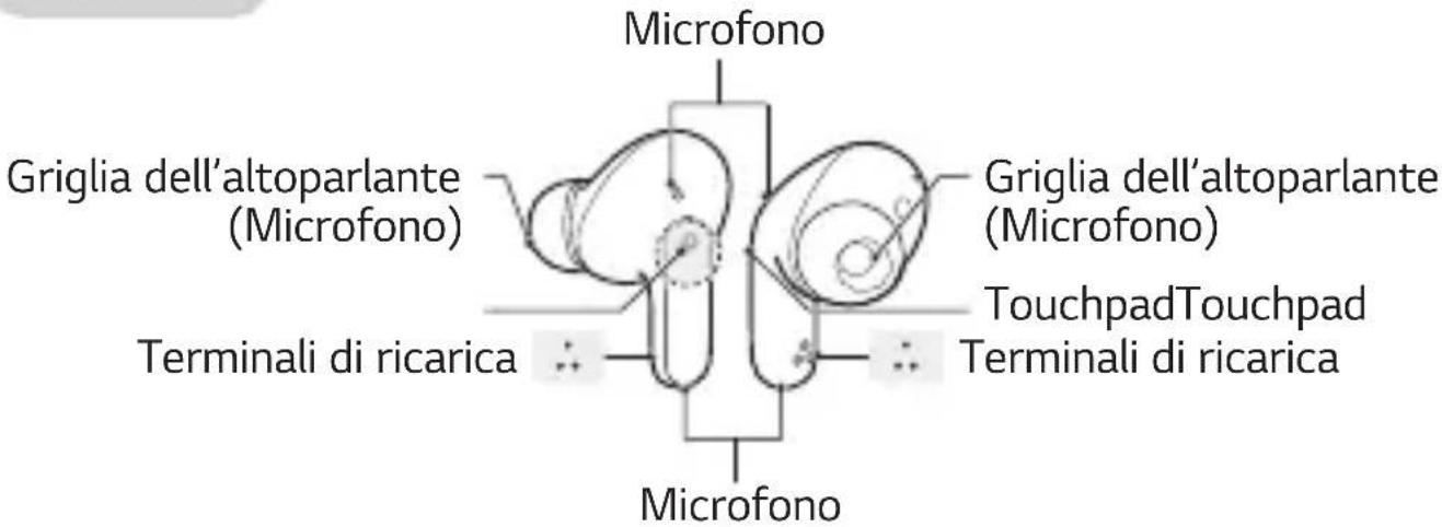 LG Tone Free TONE-FP9 - Auricolari - 1