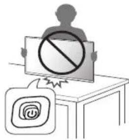 LG 24LM500S - CAUTION - 1