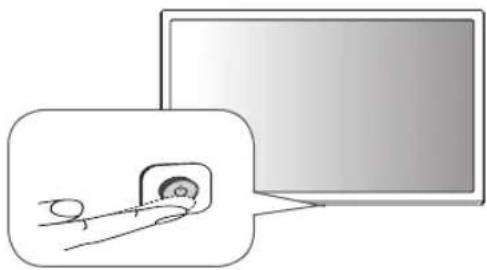 LG 24LM500S - Using the button - 1