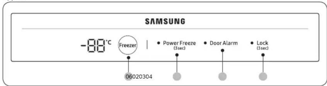 SAMSUNG RZ32C76CE41 - Functietoetsen - 3