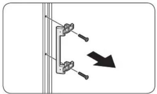 SAMSUNG RZ32C76CE41 - De positie van de deurhandgreep omkeren - 2