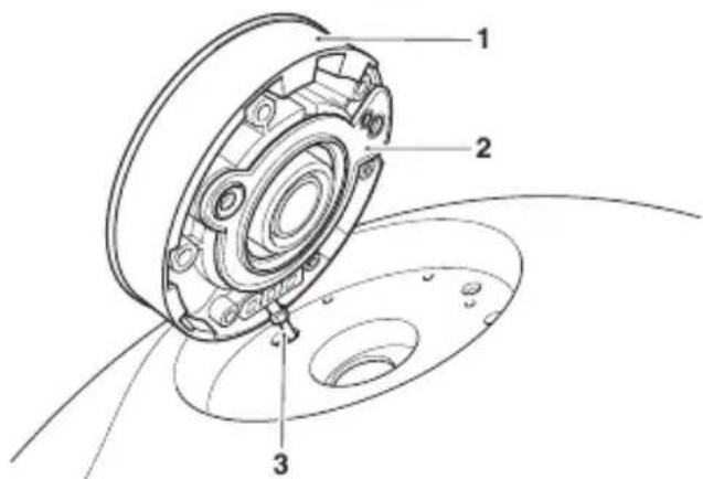 TRIUMPH Tiger 1200 GT Explorer (2024) - Fixations du bouchon de réserve de carburant - 1