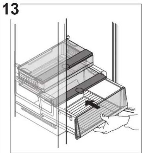 BAUKNECHT KGITN 18F2 M - Wyjmowanie szuflady lodówki - 14