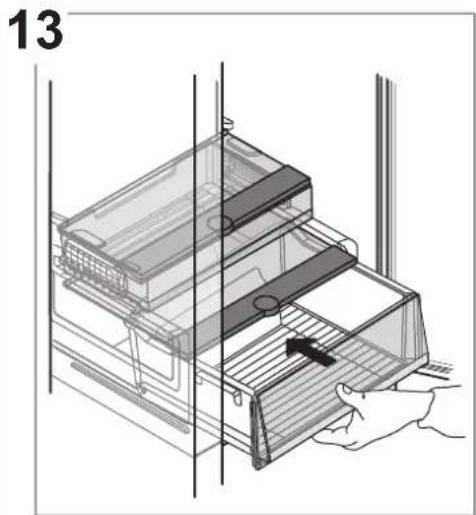 BAUKNECHT KGITN 18F2 M - Buzdolabicekmecesinin cikarilmasi - 14