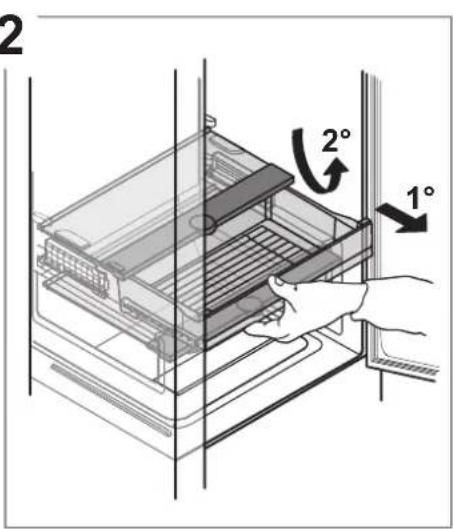 BAUKNECHT KGITN 18F2 M - 取出冰箱抽屉 - 3
