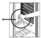 BAUKNECHT KDA 1420 WS 2 - Scomparto frigo: - 2