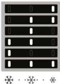 BAUKNECHT KSI 10VF3 - LED allumées Température programme - 1