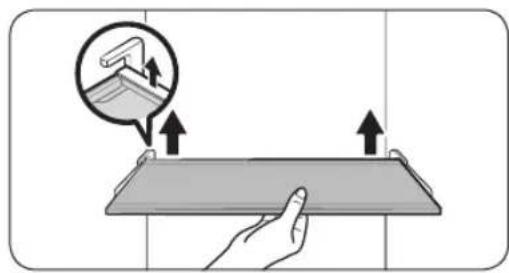 SAMSUNG RF25A5202SL - Fridge shelves - 1