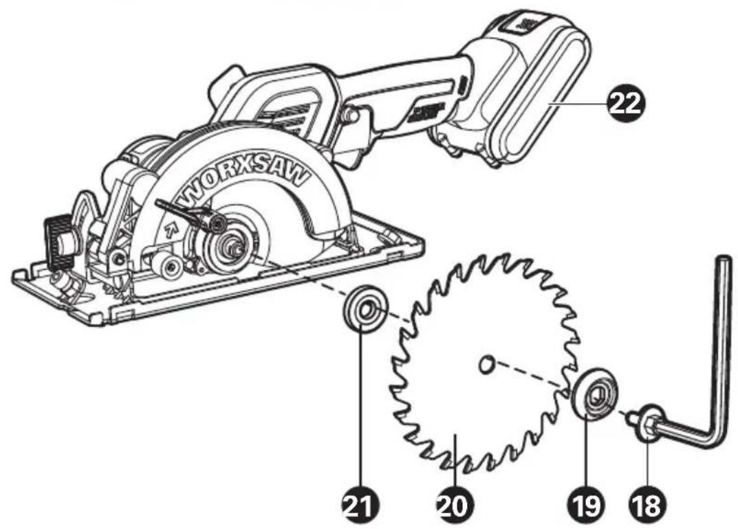 WORX WX531.9 - 2